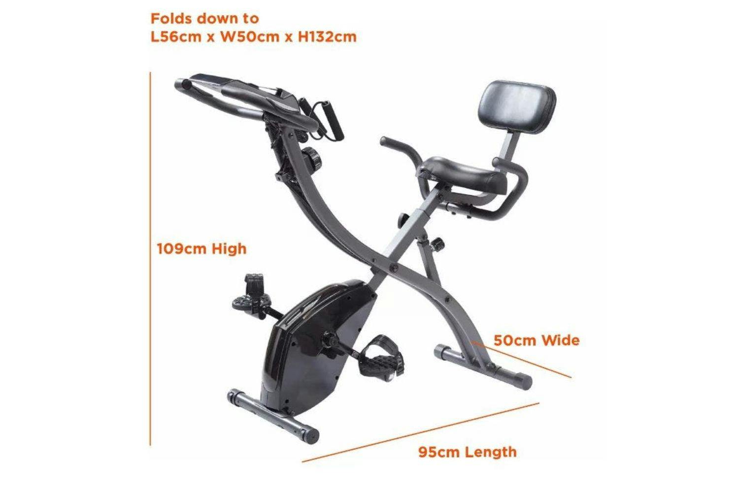 Slim Cycle 2-in-1 Exercise Bike By New Image