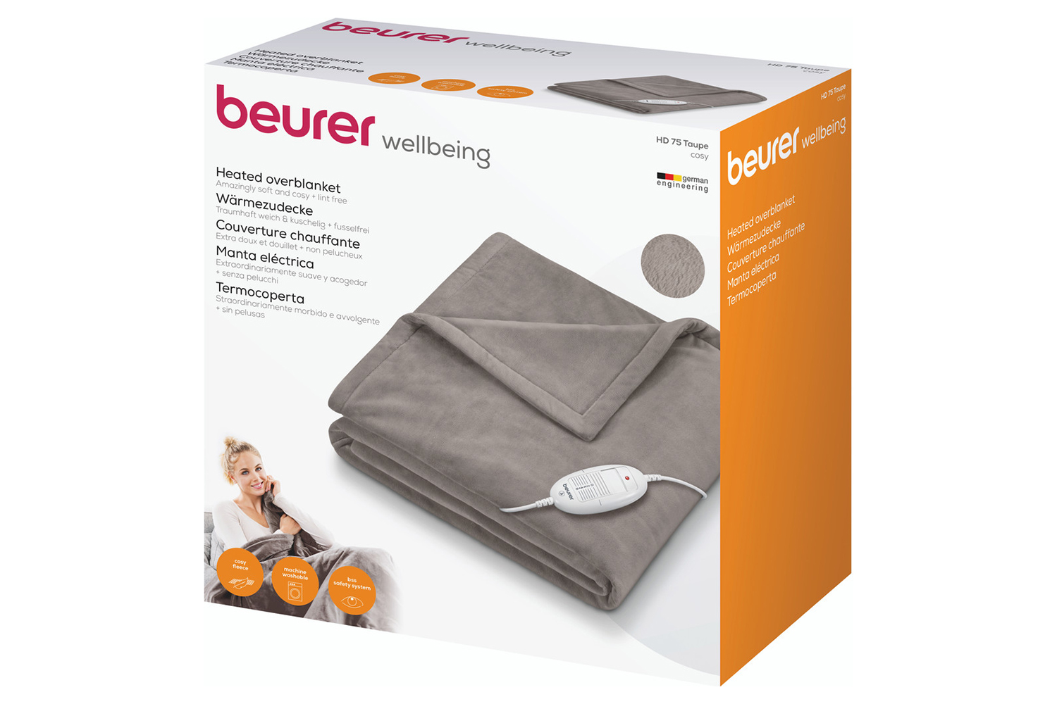 Beurer Cosy Soft Heated Blanket | 145-42401 | Ireland