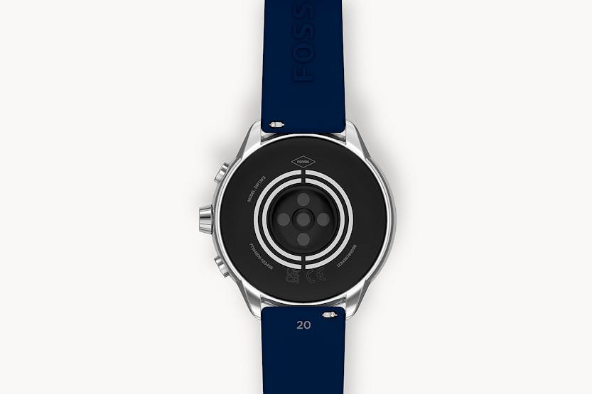 Fossil Gen 6 Wellness Edition Smartwatch | 20mm | Navy Silicone
