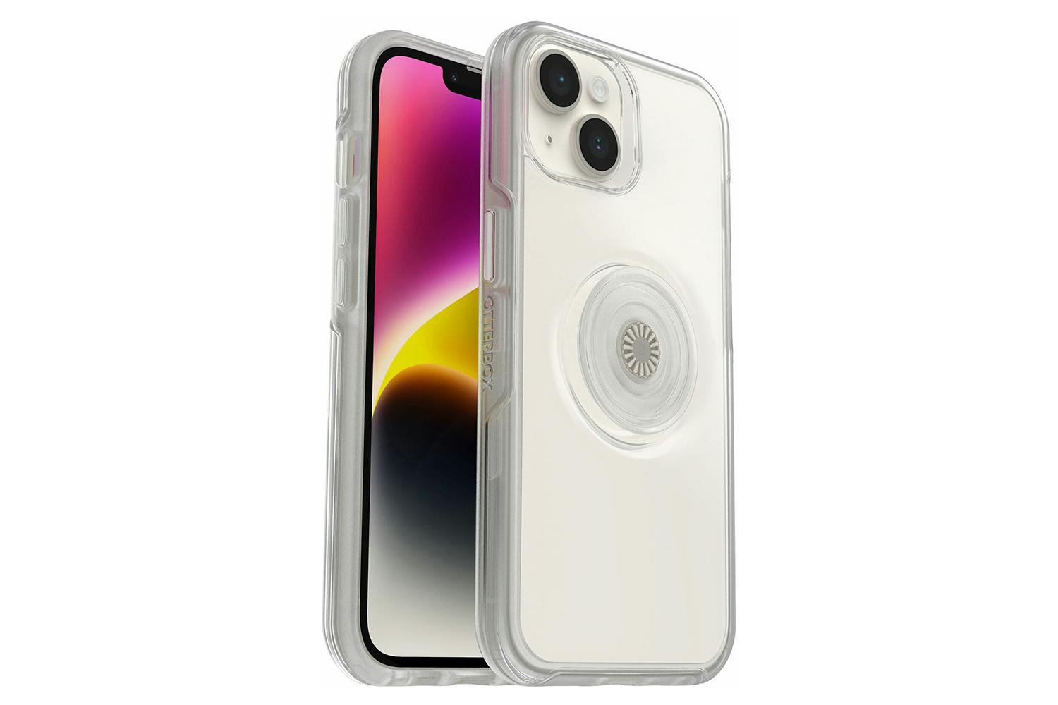 OtterBox + Pop Symmetry Series for Apple iPhone 14 Case | Clear