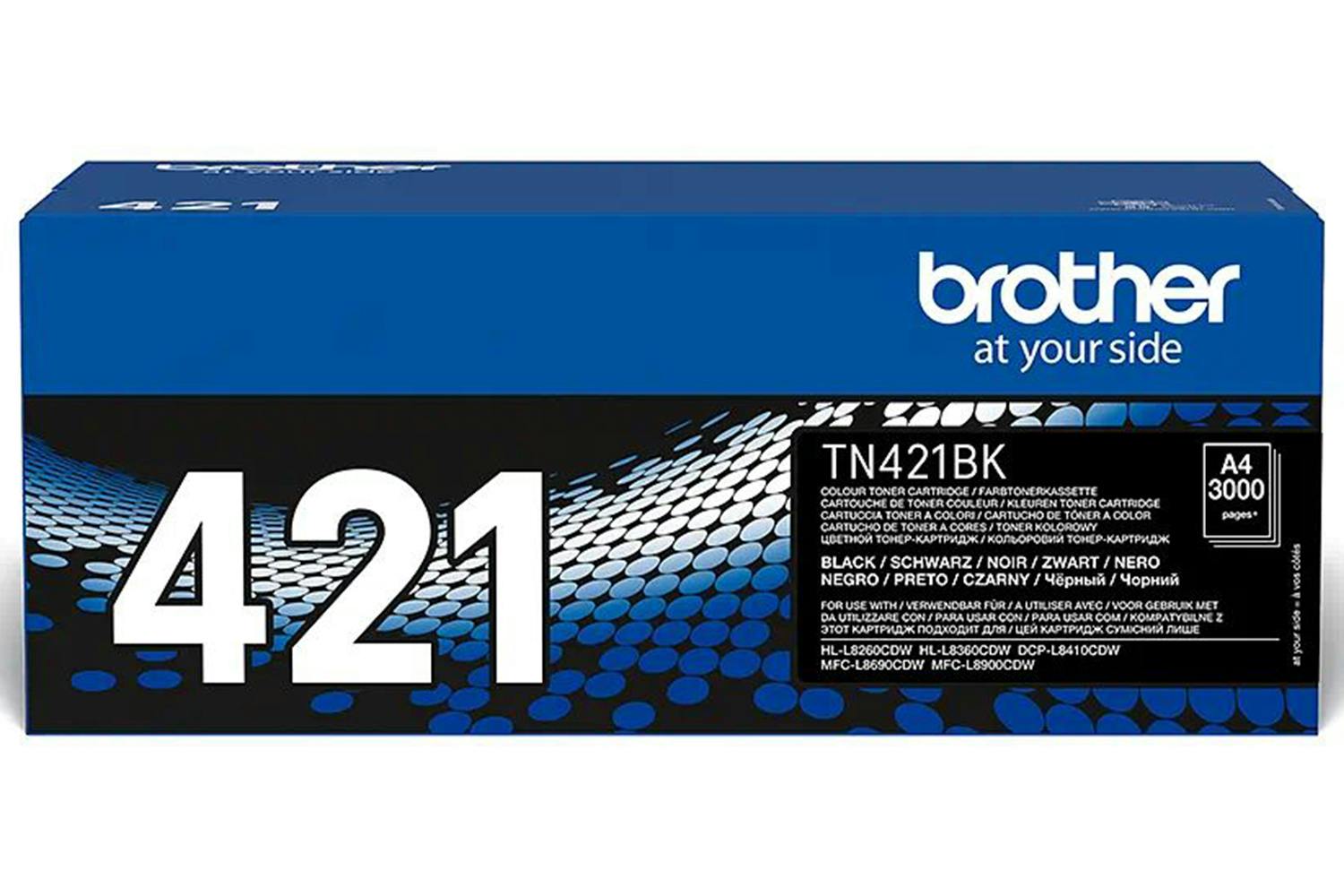 Brother TN421BK Toner Cartridge | Black