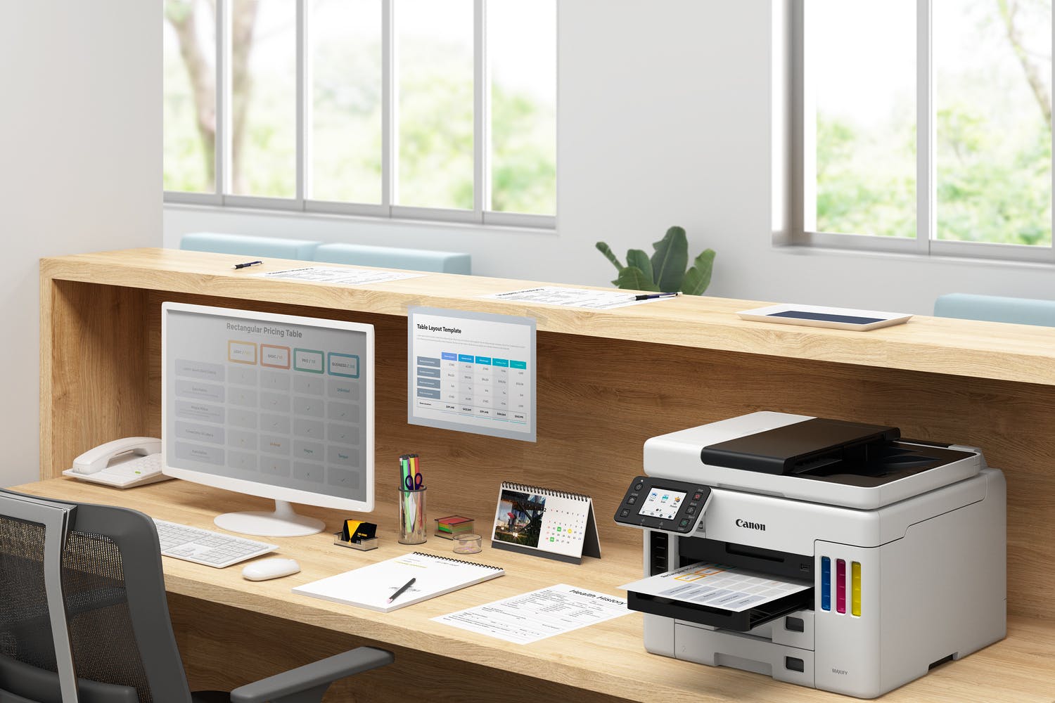 Canon MAXIFY GX7050 4 in 1 Wireless Inkjet Printer