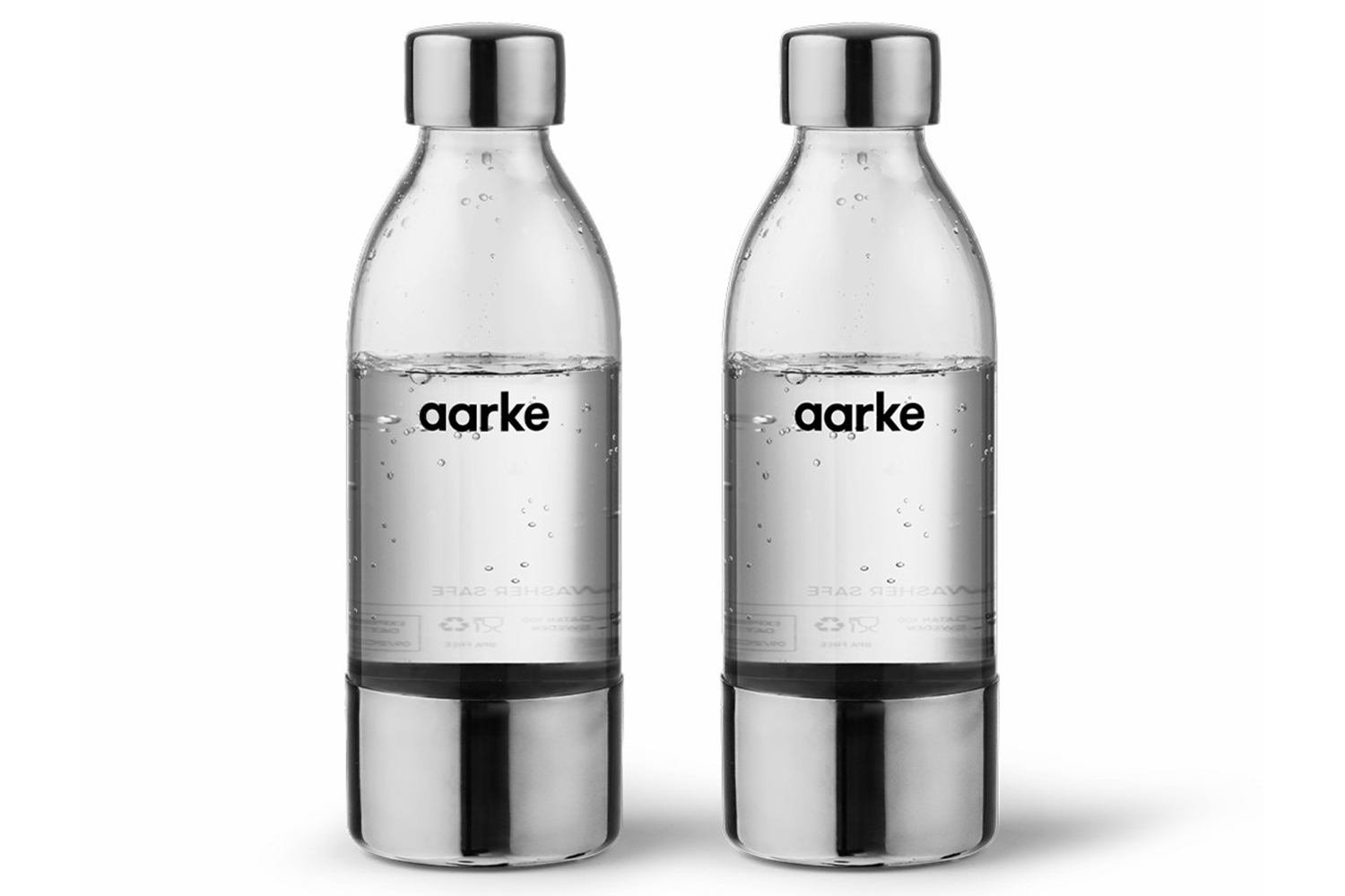 Aarke Small Pet Water Bottle 2 Pack