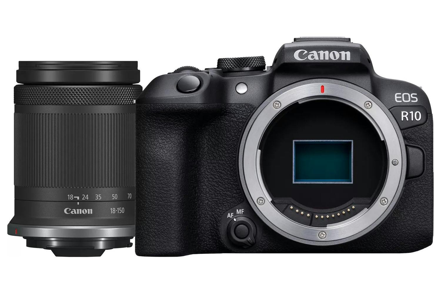 Canon EOS R10 Mirrorless Camera and RF-S 18-150mm F3.5-6.3 IS STM Lens | Black