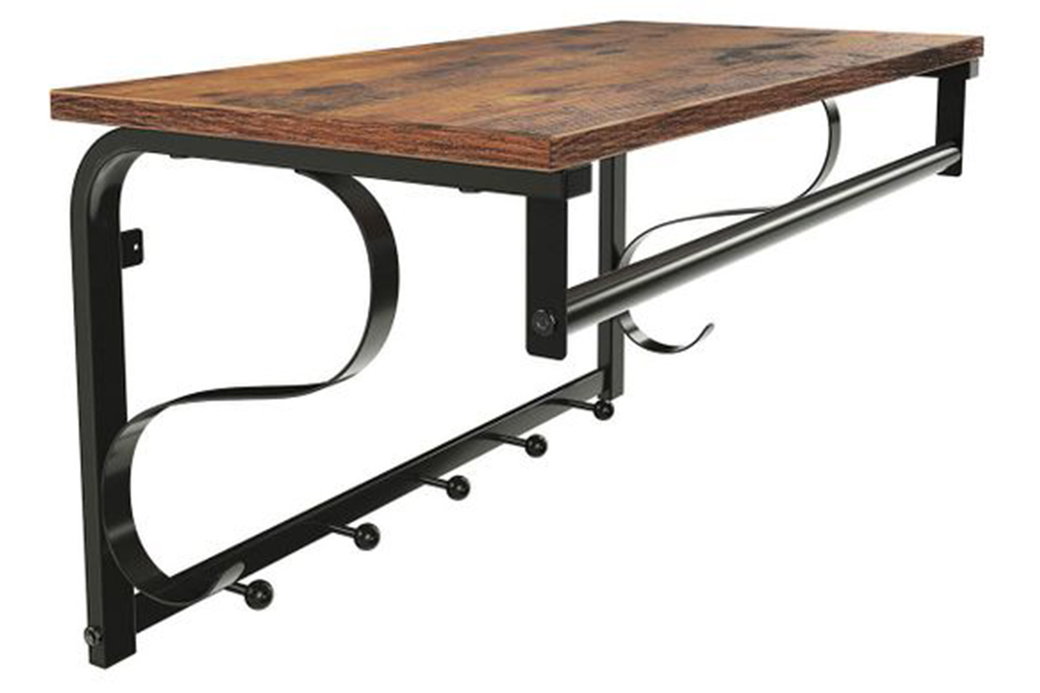 Vasagle LCR11BX Industrial Look Wall Wardrobe