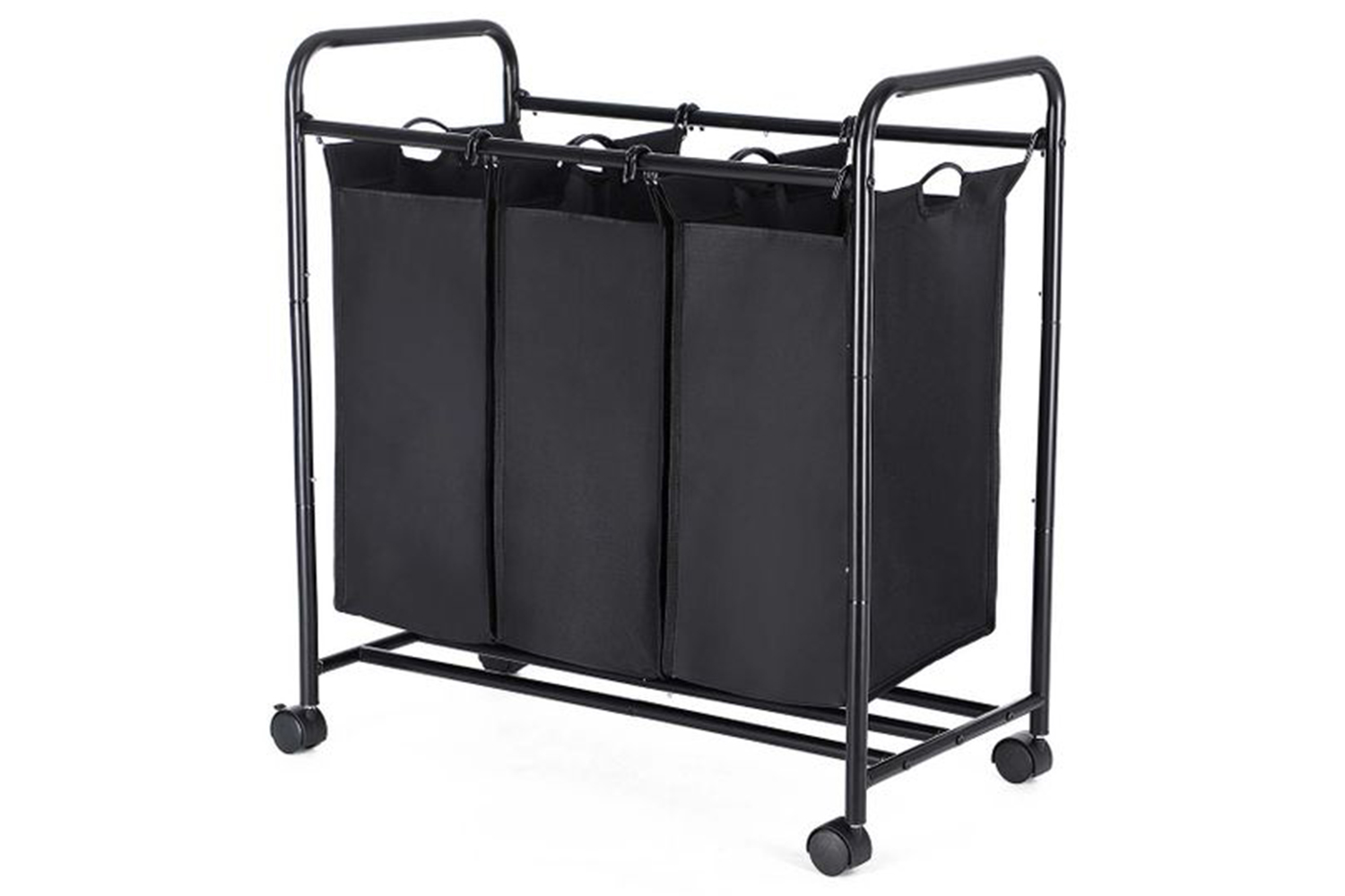 Songmics LSF003B Laundry Hamper 3 x 44 L | Black