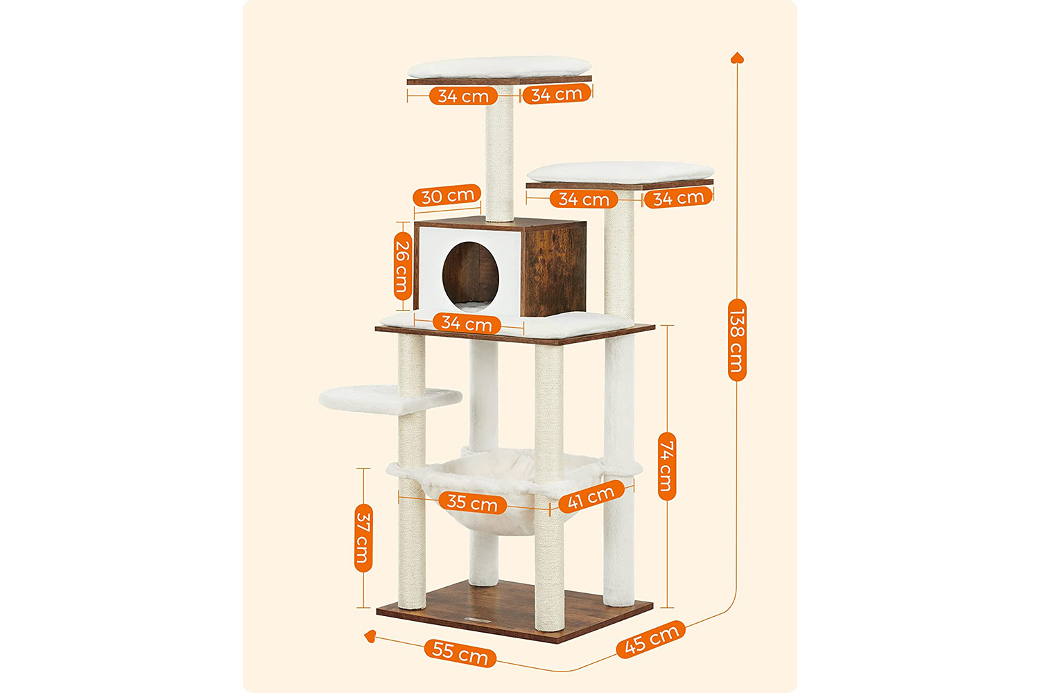 Feandrea PCT164X01 Cat Tree Ireland