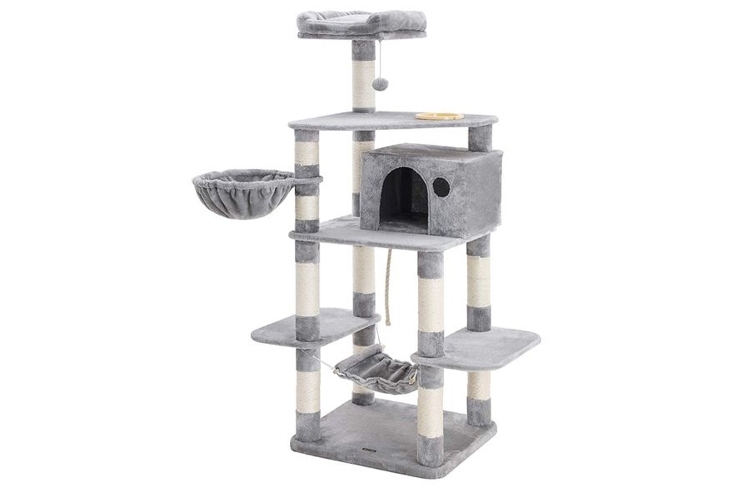 Cat tree with clearance bowl