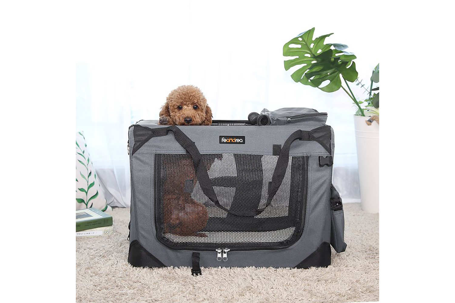 Feandrea PDC60GY Pet Carrier