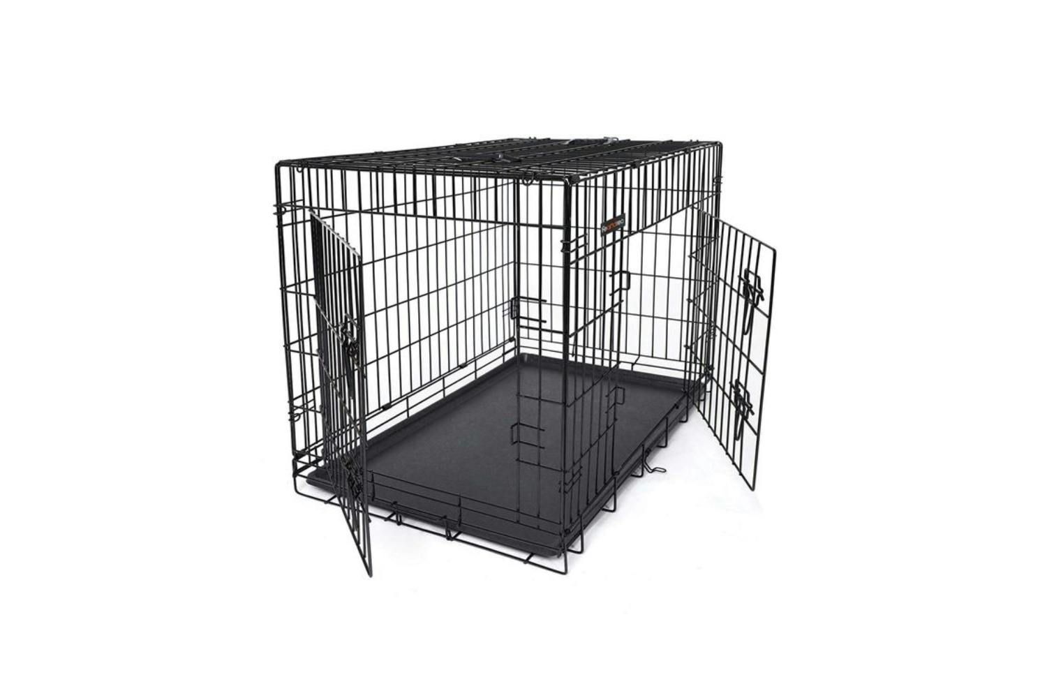 Feandrea PPD42H Dog Cage XXL with 2 Doors