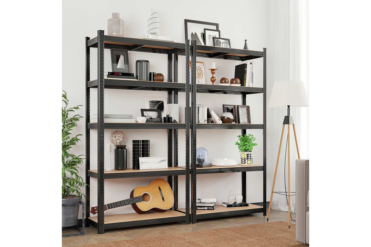 Songmics GLR050B01 Storage Rack | Black