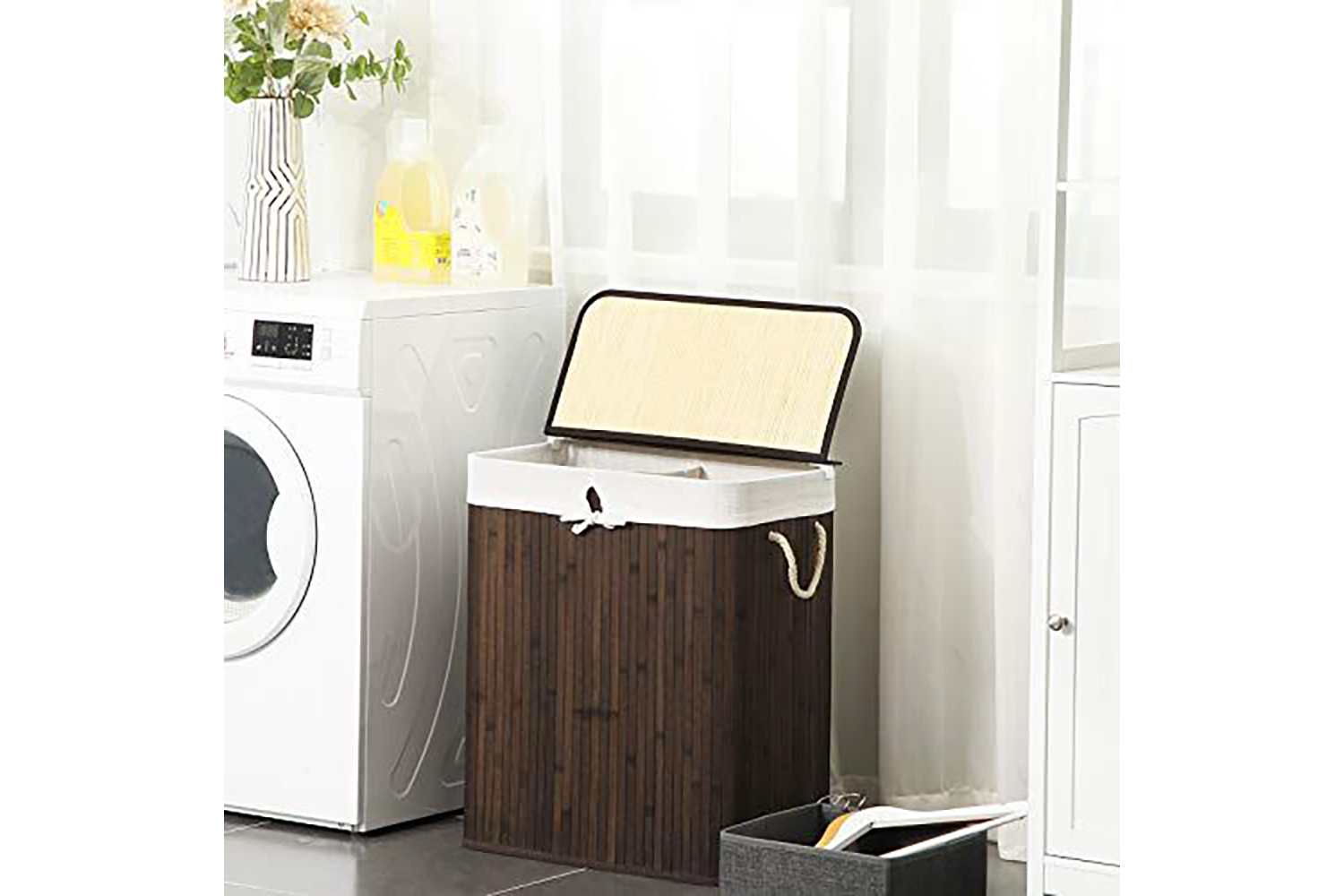 Songmics LCB72Z 100L Laundry Basket | Brown