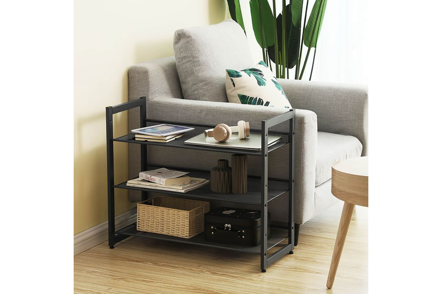 Songmics LMR03B Shoe Rack | Black