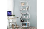 Vasagle LBC61WT Freestanding 6 Tier Bookcase