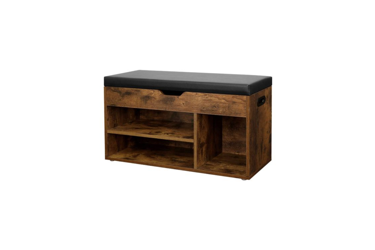 Vasagle LHS30BX Shoe Bench with 3 Compartments