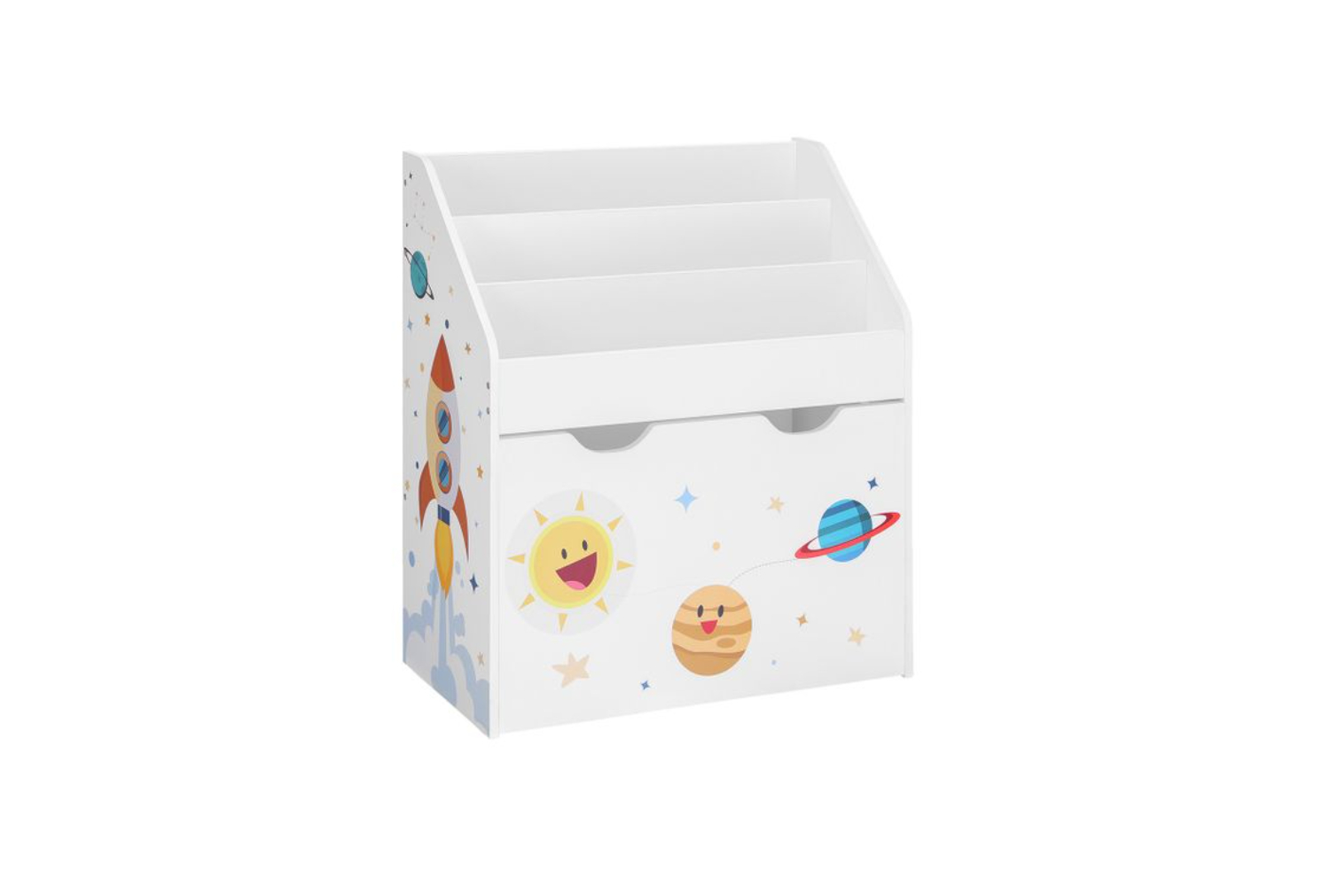 Songmics GKR41WT Toy Shelf