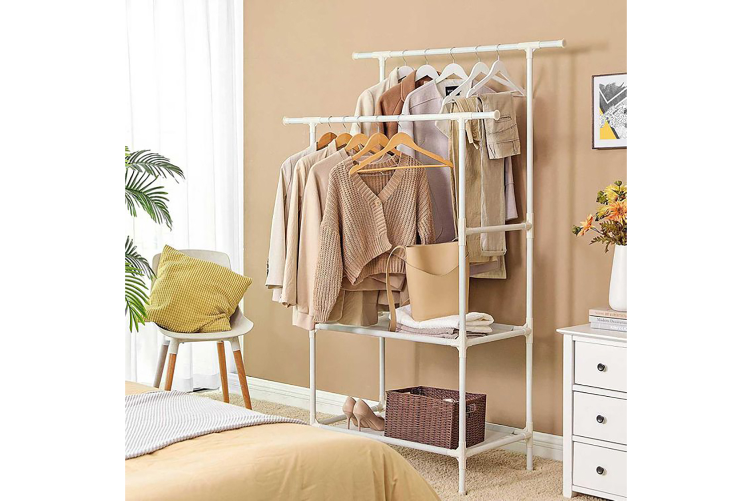 Songmics RDR02WT Clothes Rack
