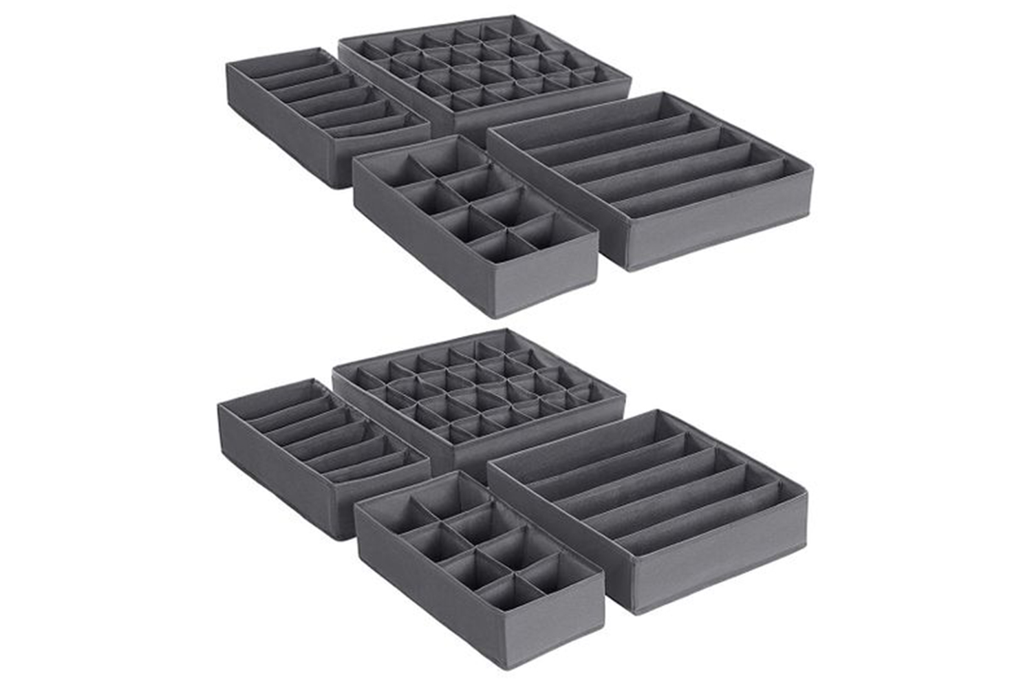 Songmics RUS08GY Storage Boxes for Underwear