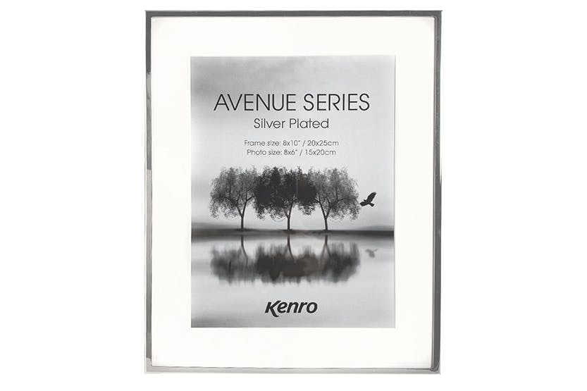 Kenro Avenue Series Silver Plated Photo Frame | 8X10"