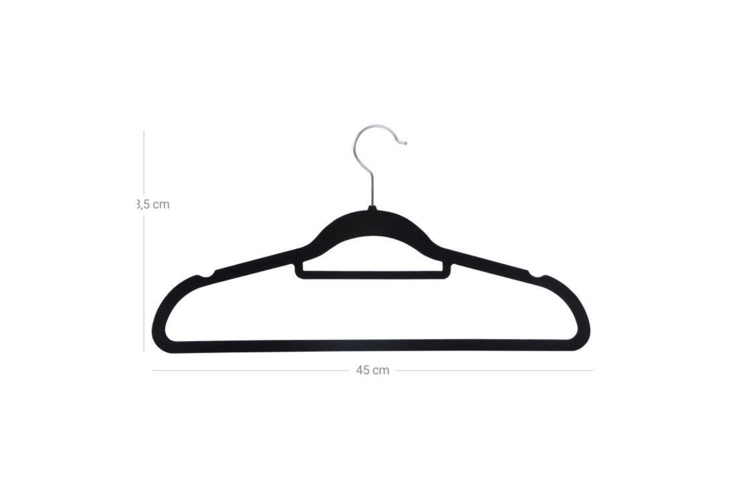 Songmics CRF50B Ultra Thin Velvet Hangers Ireland