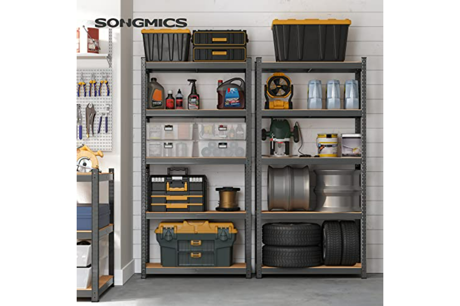 Songmics GLR040G01 Heavy-Duty Shelf