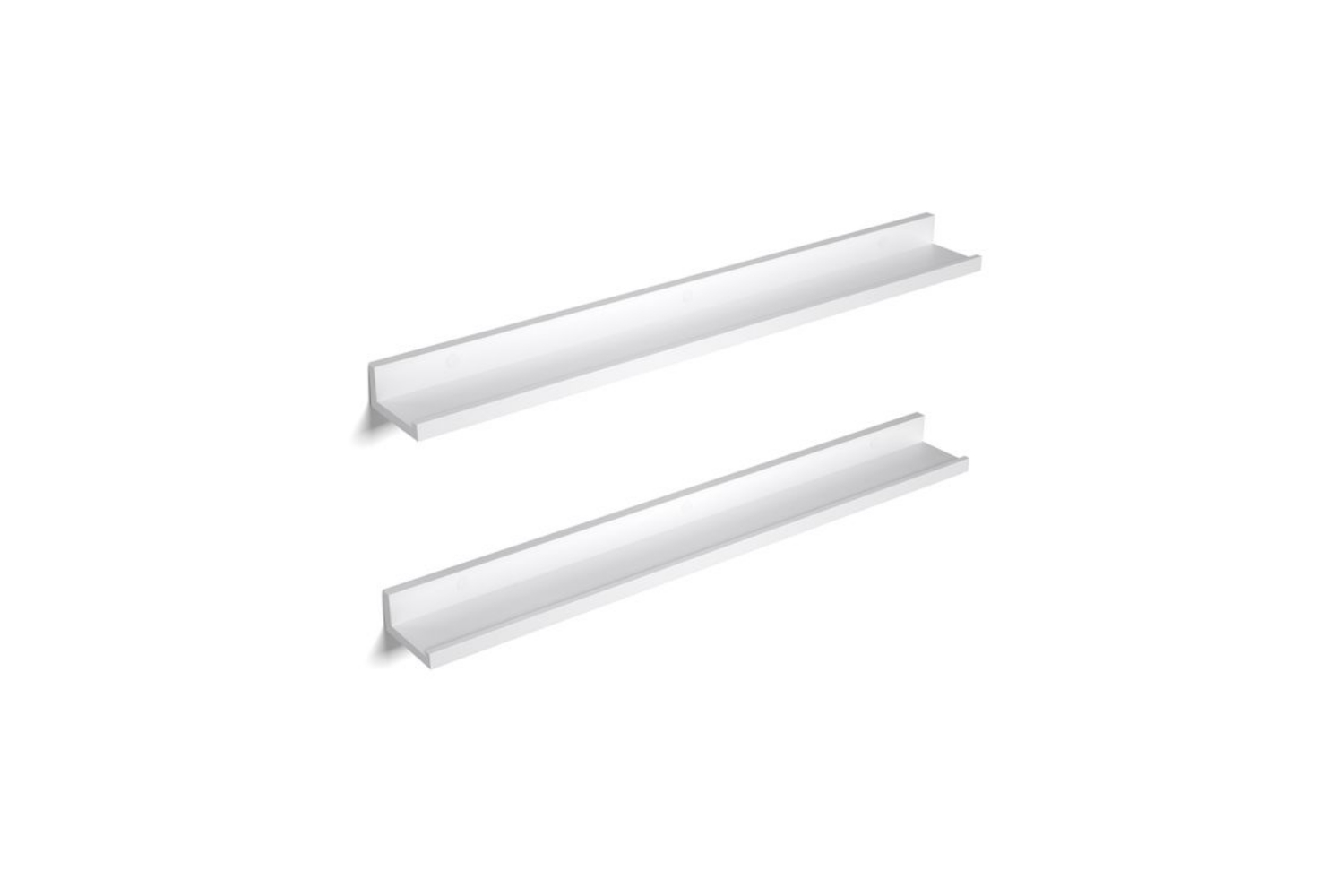 Songmics LWS080W01 Wall shelves | Set of 2 | White
