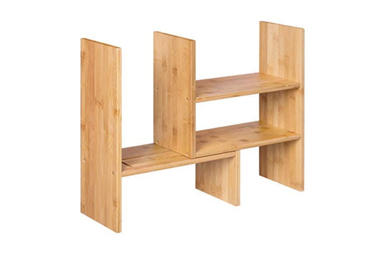Songmics OFS45NL DIY Bamboo Table Shelf