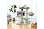 Feandrea PCT01W Compact Scratching Post Cat Tree | Light Grey