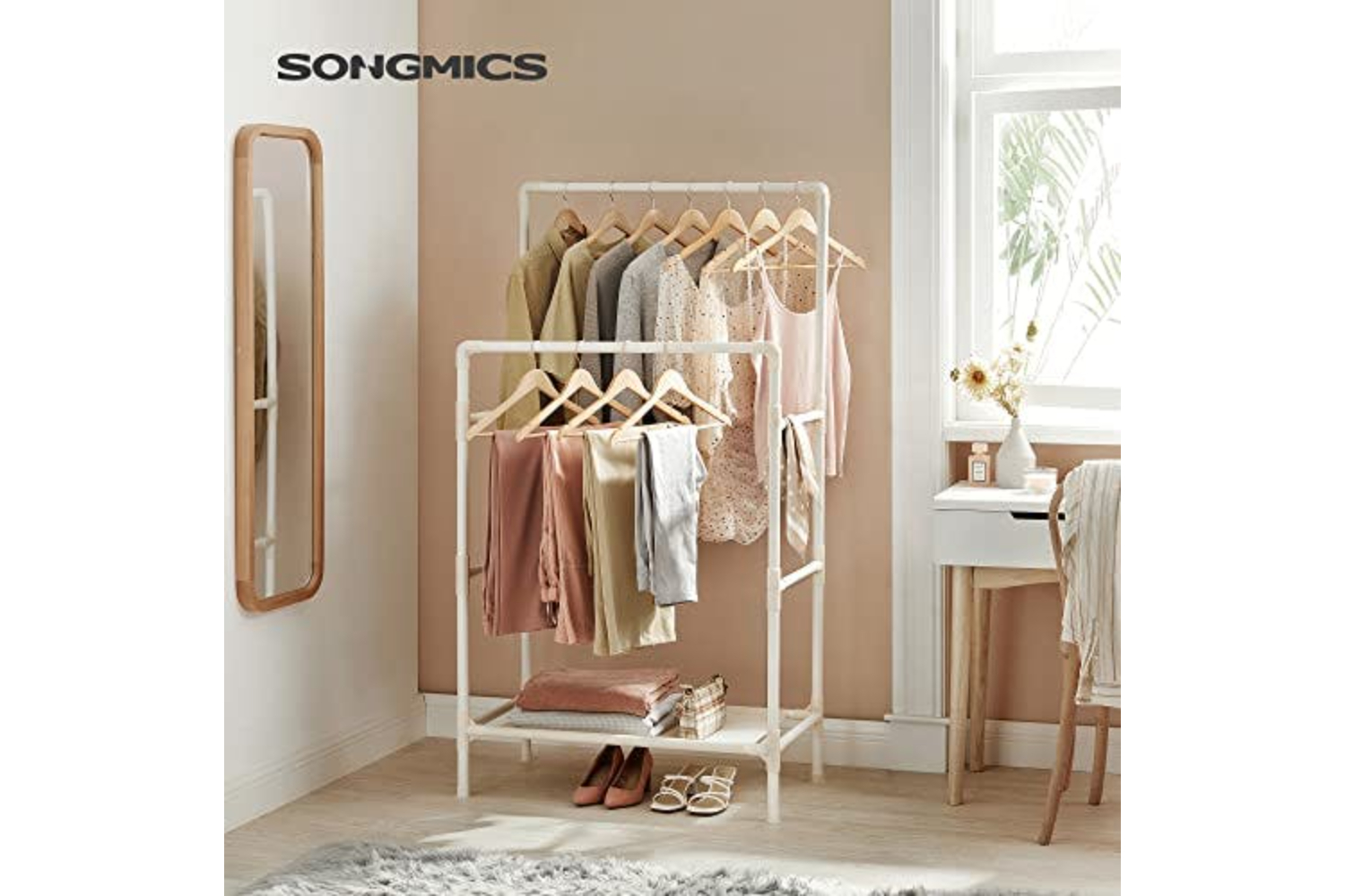 Songmics RDR01WT Clothes Rack