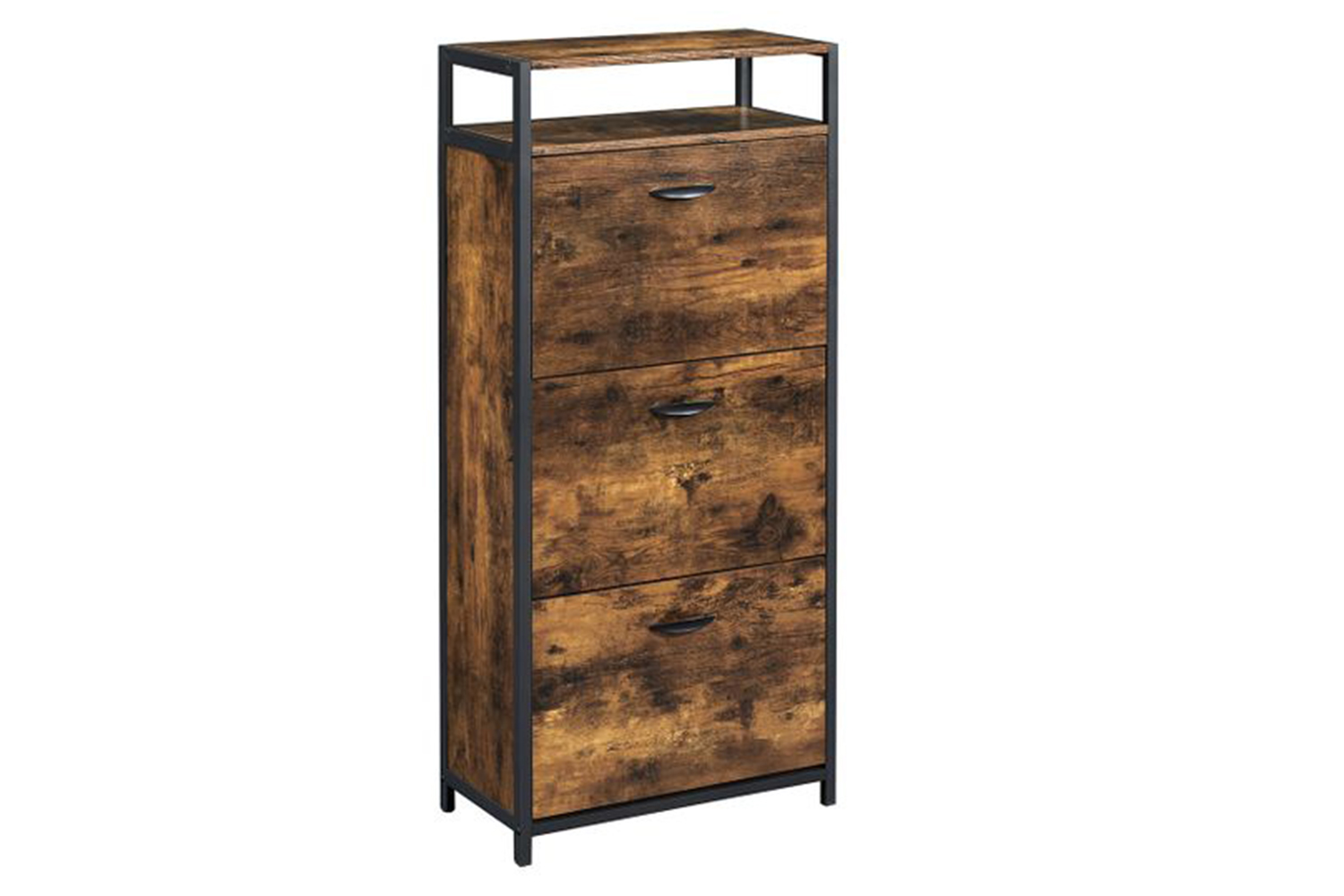 Vasagle LBS101B01 Shoe Cabinet with 3 Flaps