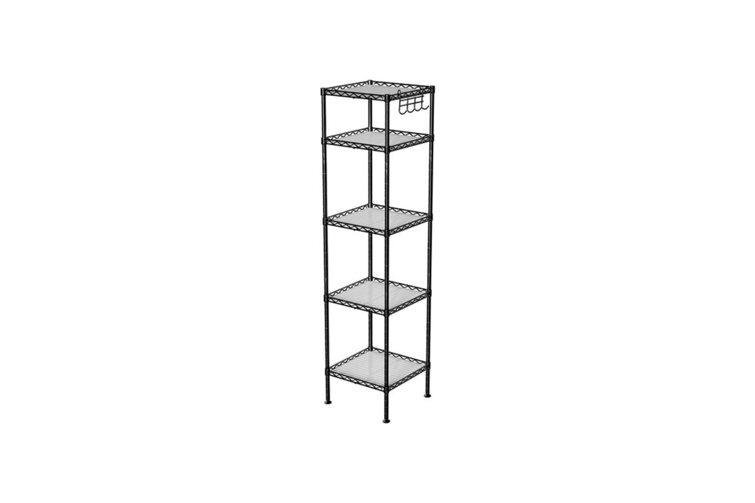 Songmics LGR23BK Metal Shelf | Black