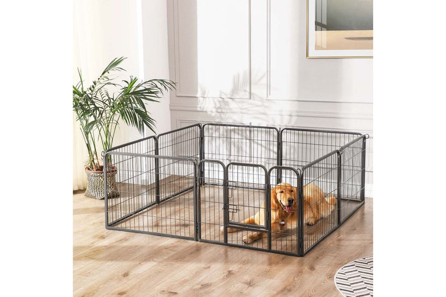 Feandrea PPK86G 8 Cornered Puppy Run