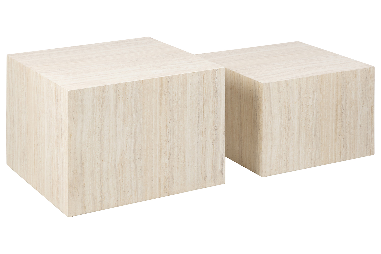 Hayley Coffee Table | Travertine