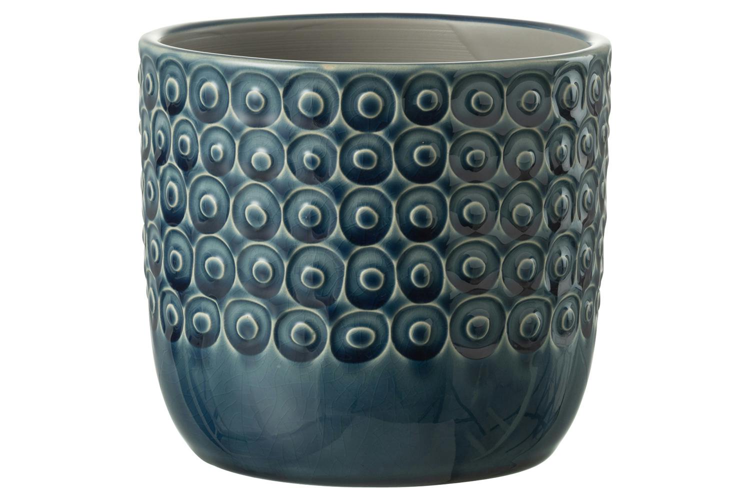 Flowerpot Ball | Ceramic | Blue | Medium