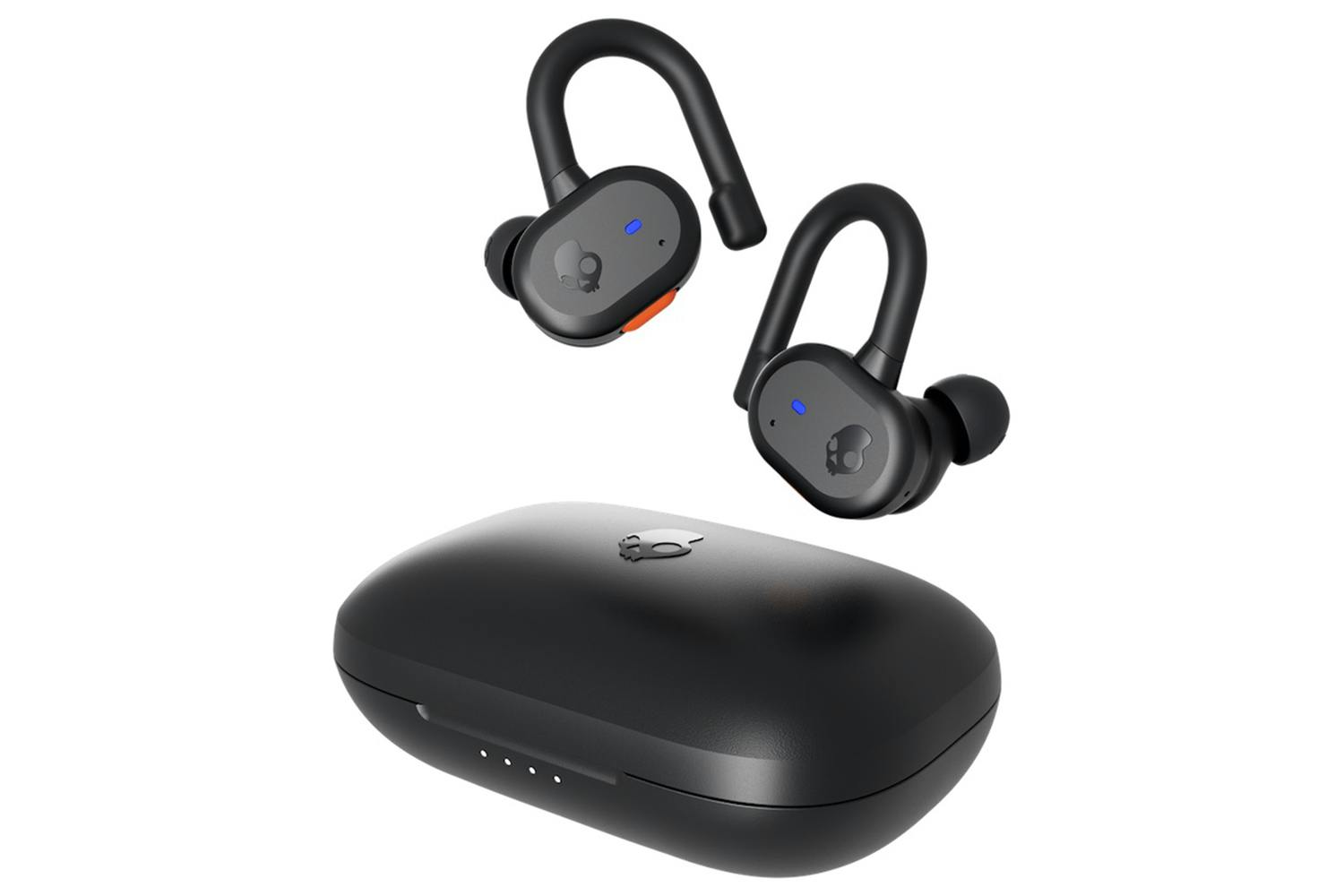 Skullcandy Push Active True Wireless In Ear Earbuds Black Orange