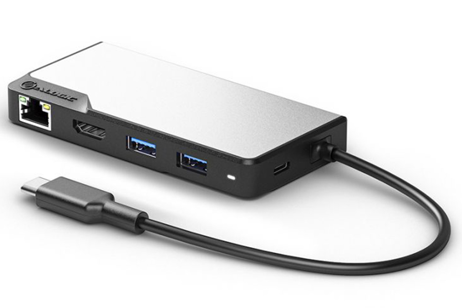 Alogic USB-C Fusion MAX 6-in-1 Hub V2 | Space Grey & Black