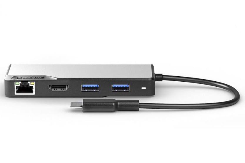 Alogic USB-C Fusion MAX 6-in-1 Hub V2 | Space Grey & Black