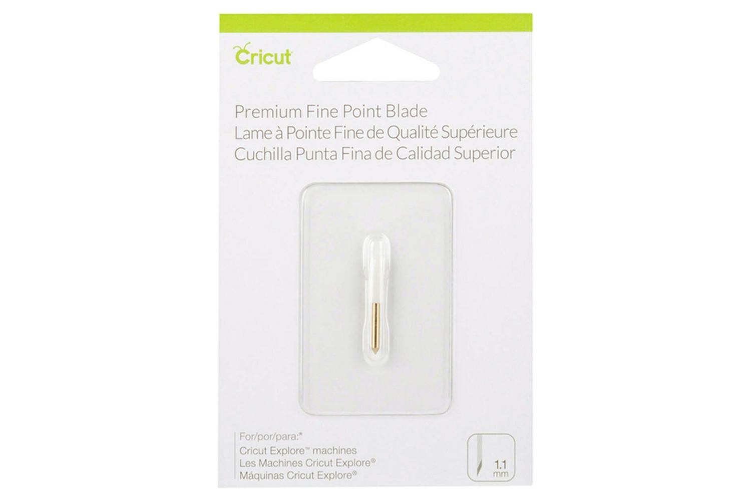 Cricut Premium Fine Tip Replacement Blade, 1.1 mm