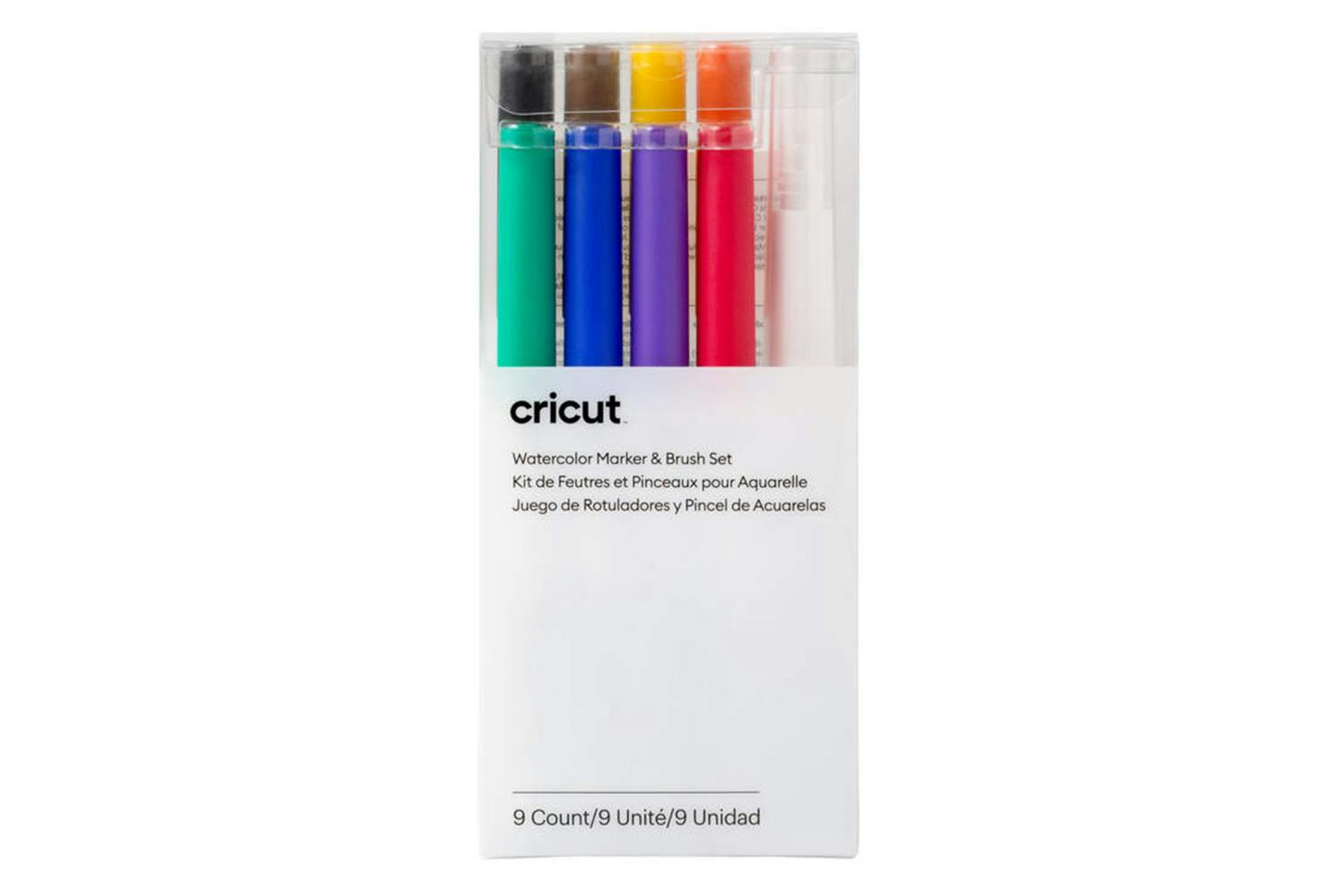 Cricut Watercolor Marker & Brush Set | 9 ct