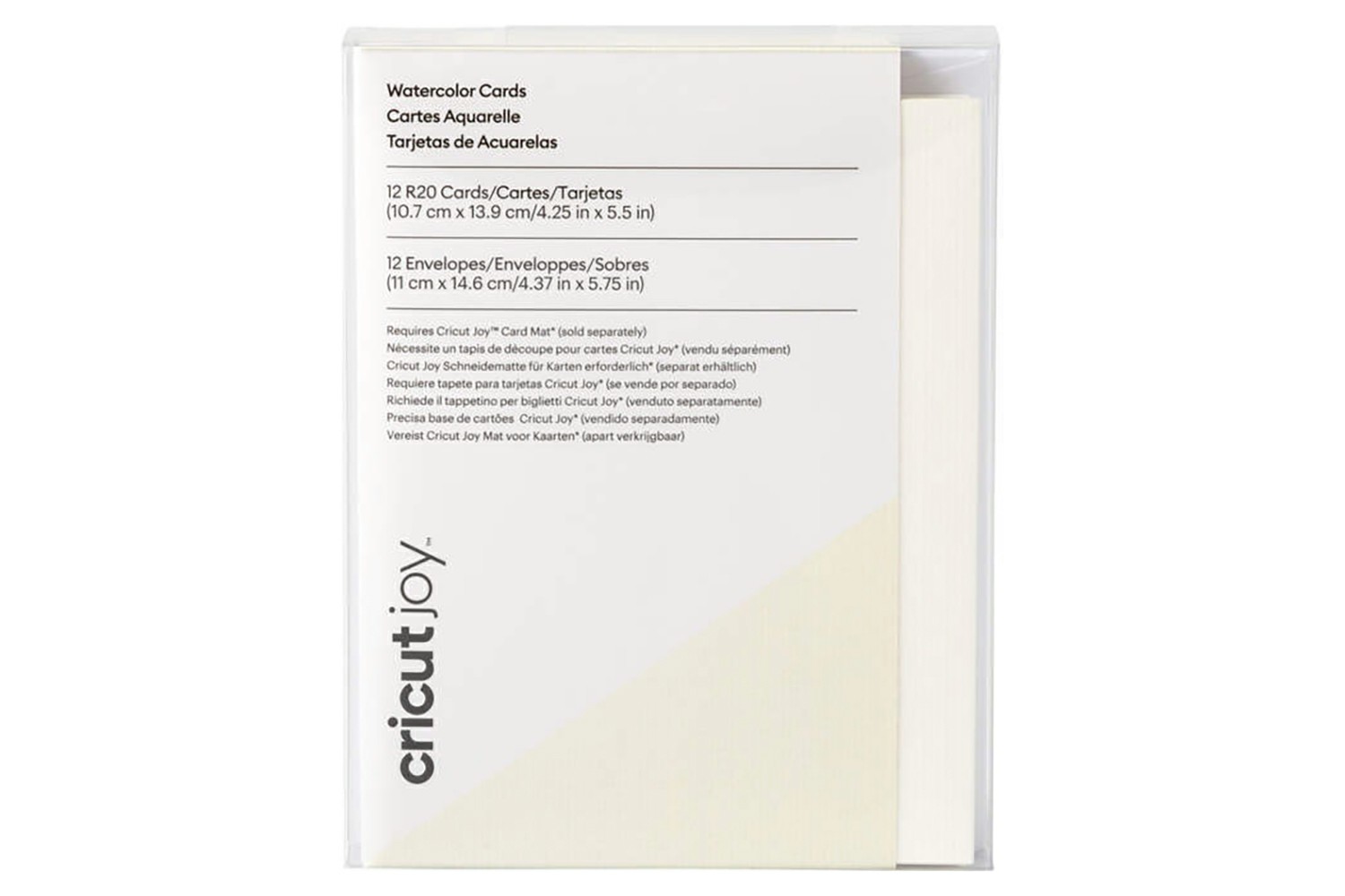 Cricut R20 Joy Watercolor Cards | 12 ct