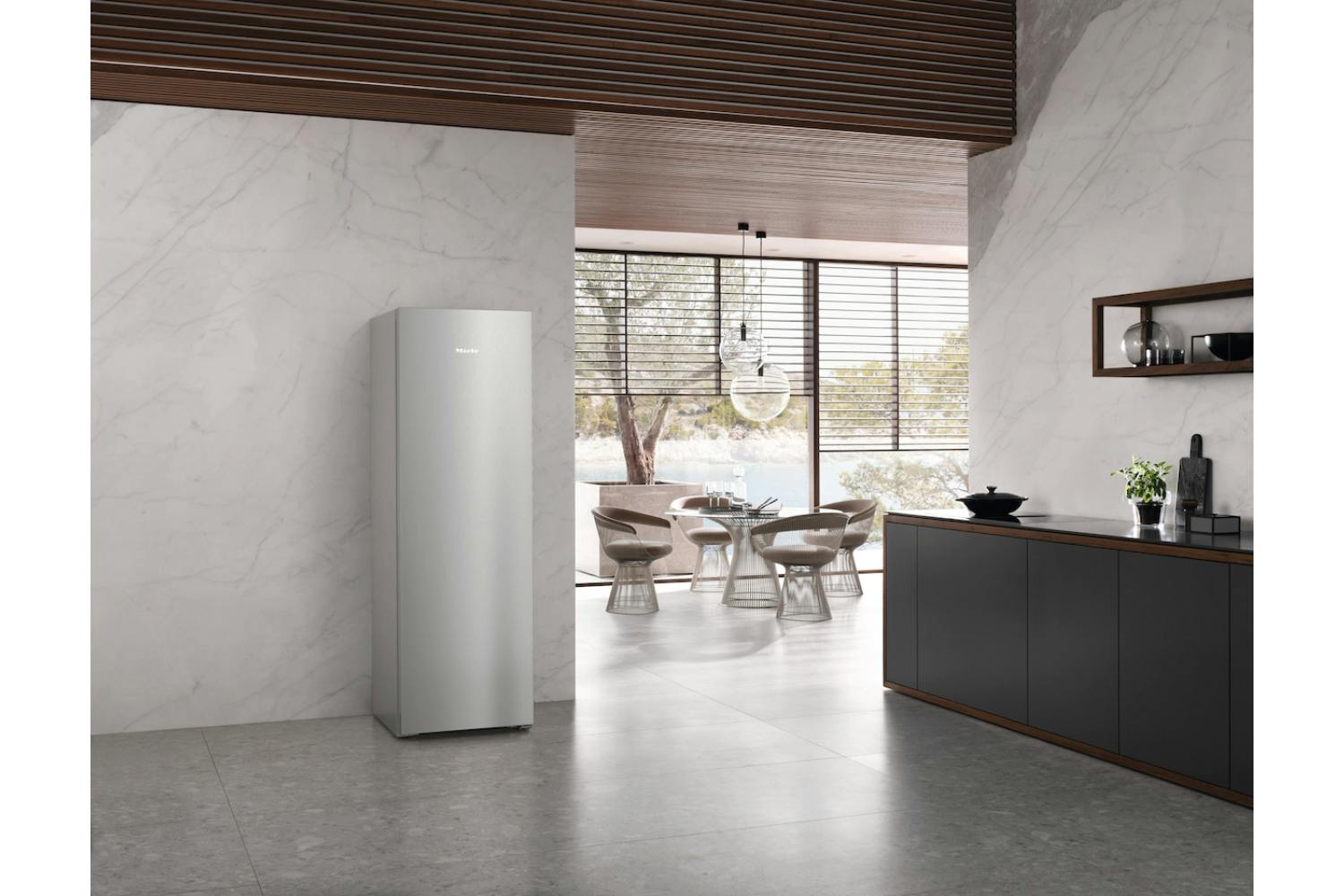 Miele KS4383EDEL Freestanding Refrigerator | Stainless Steel