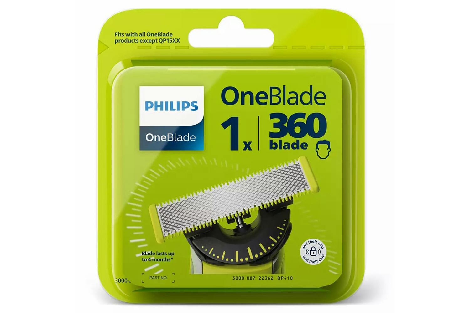 Dropship 2pcs Replacement Blades Heads For Philips Norelco One Blade, Guide  Comb Guards Electric Trimmer Shaver 14-length Adjustable Replacement Kit  For QP2520 QP2530 QP2630 QP2620 to Sell Online at a Lower Price