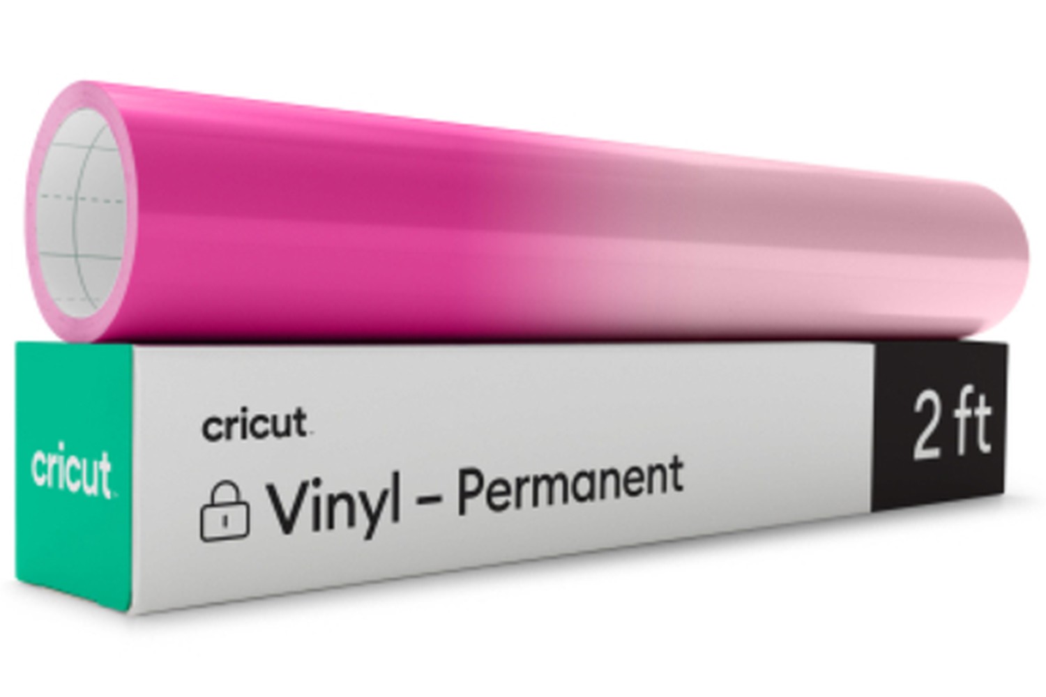 Cricut 2&#039; Heat-Activated Color Changing Vinyl | Magenta/Light Pink