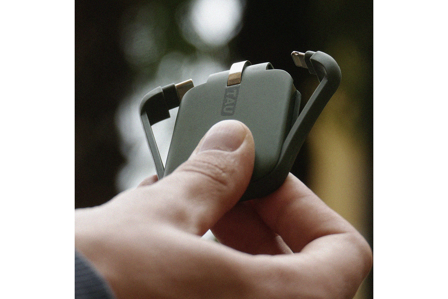 Rolling Square TAU Power Bank | Agave Green