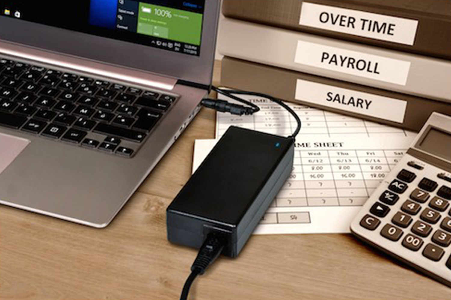 Port Designs 90W Dell Laptop Power Supply