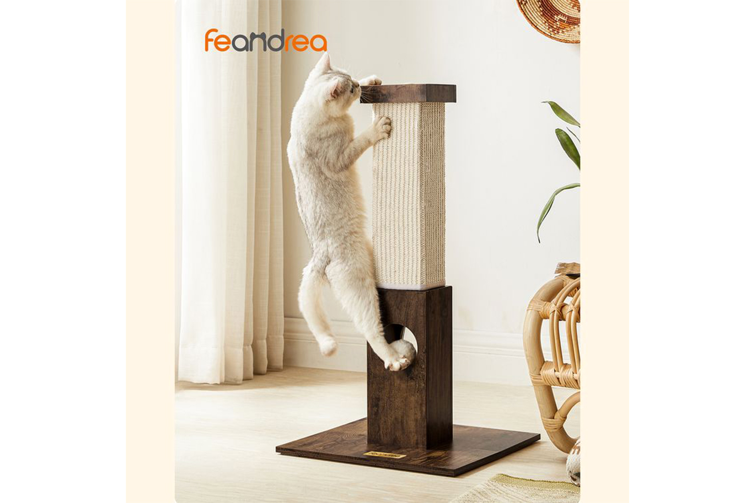 Feandrea PCA021X01 Scratching Post with Toys