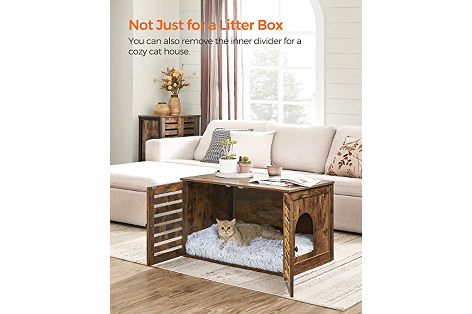 Feandrea PCL003X01 Litter Box with Doors Ireland