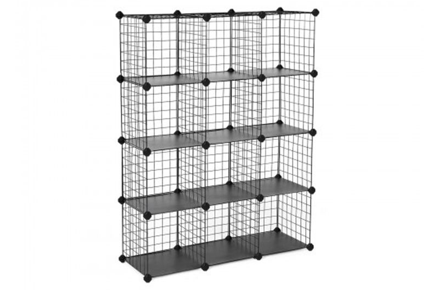 Songmics LPI34H Plug-in Shelving System with 16 Grid Cubes