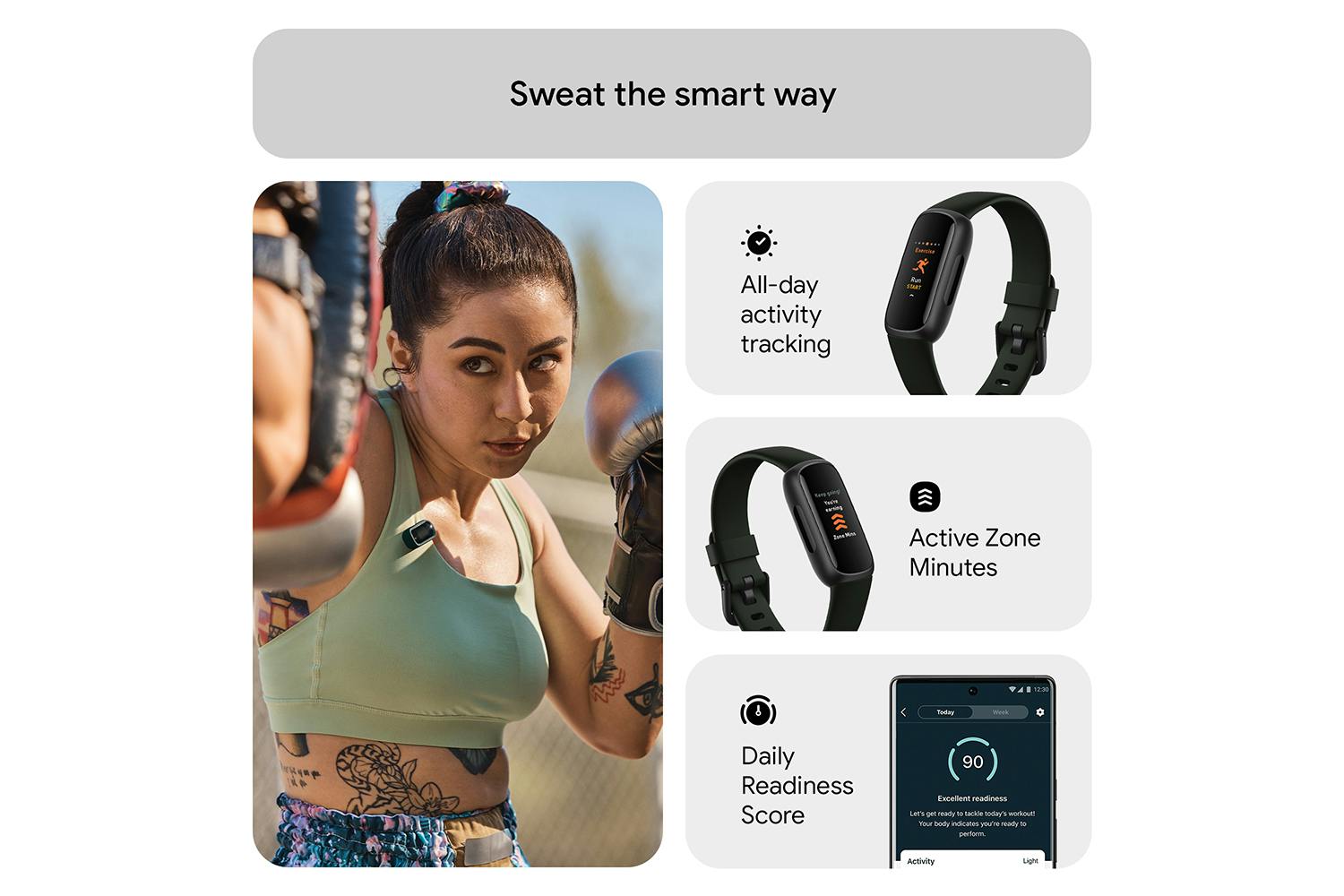 Fitbit Inspire 2 fitness tracker offers a 10-day battery life & 20+  goal-based exercises » Gadget Flow