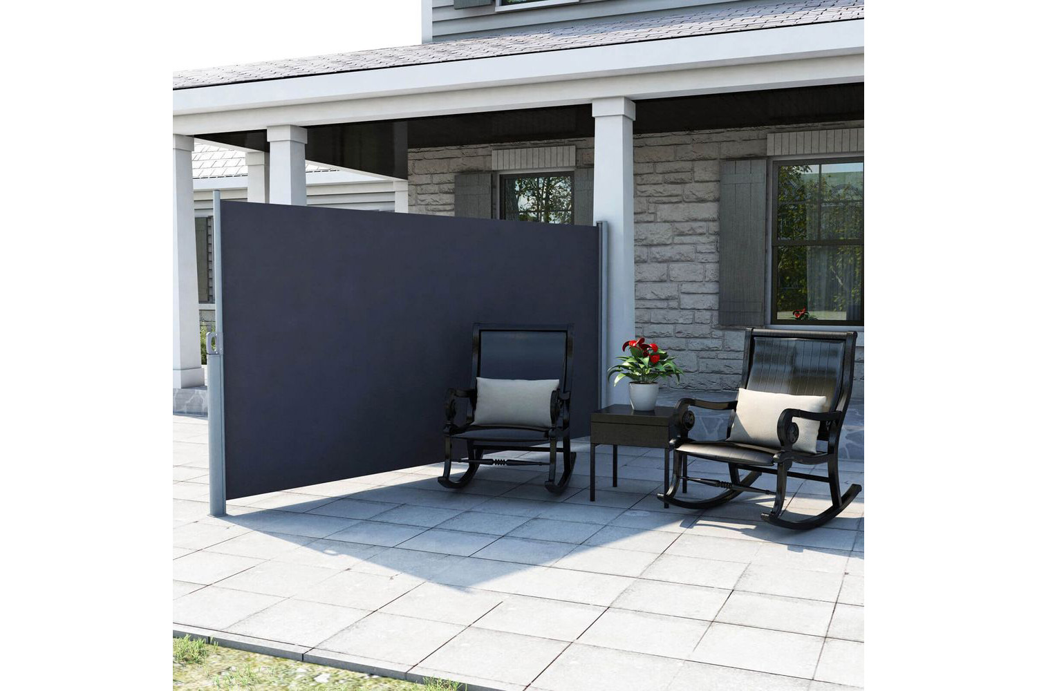 Songmics GSA160G Side Awning Anthracite Ireland